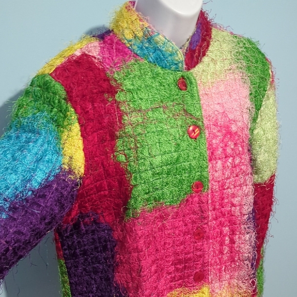 Colorful Patchwork Jacket - Picture 4 of 6